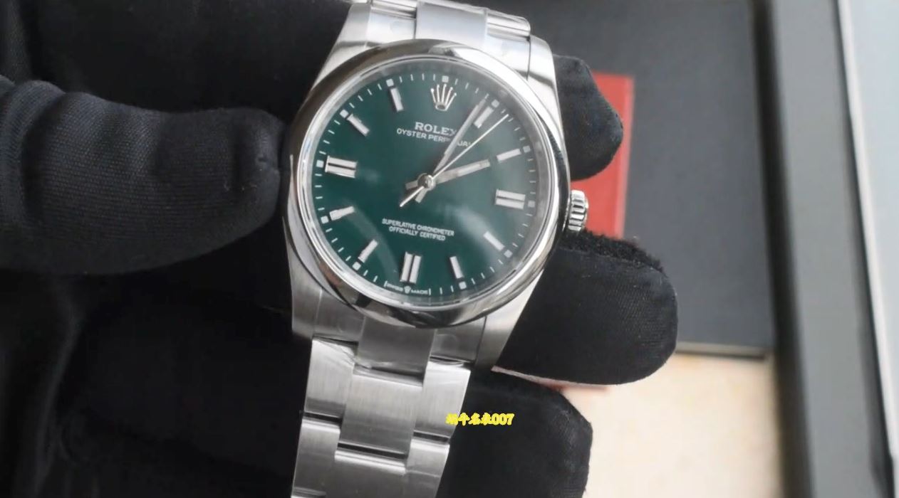视频 VS劳力士蚝式恒动36 Rolex Oyster Perpetual m126000-0005高仿手錶  replica watch 表