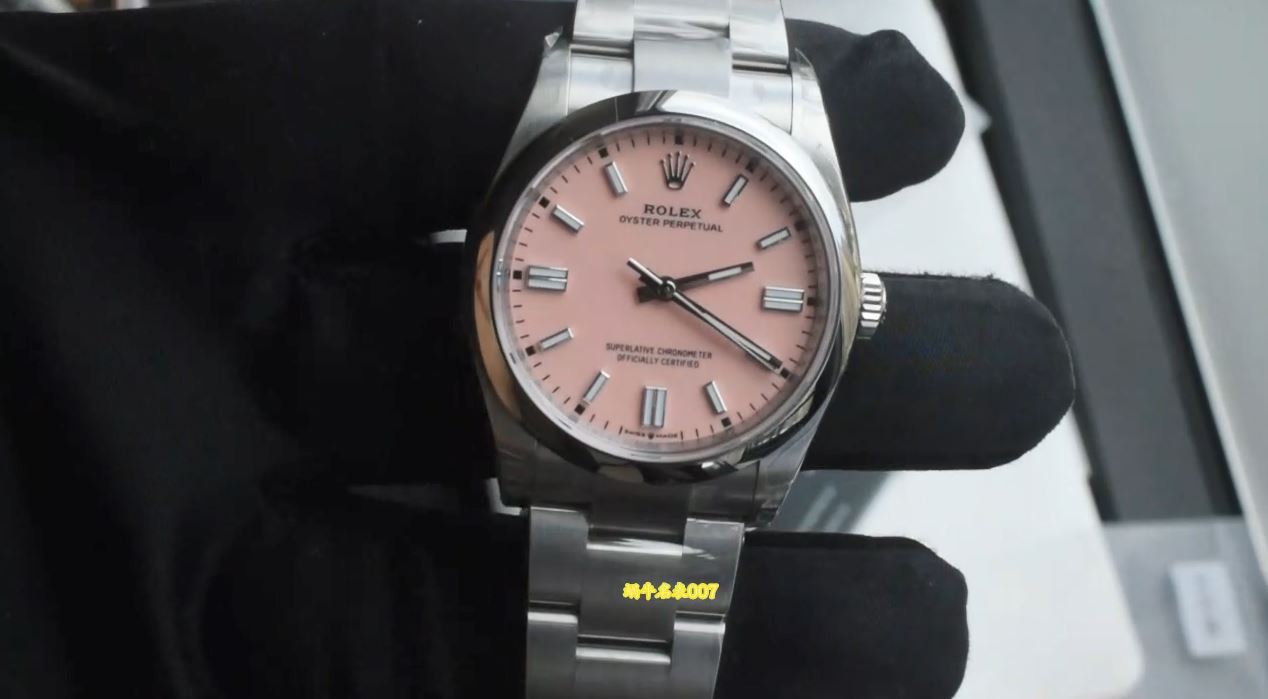 视频 VS劳力士高仿手錶蚝式恒动36 Rolex replica watch m126000-0008腕表