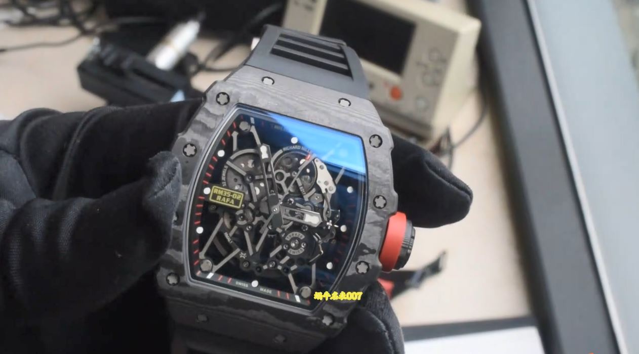视频 APS Richard Mille replica watch 理查米尔高仿手錶RM 35-02腕表 / FDSC_0437