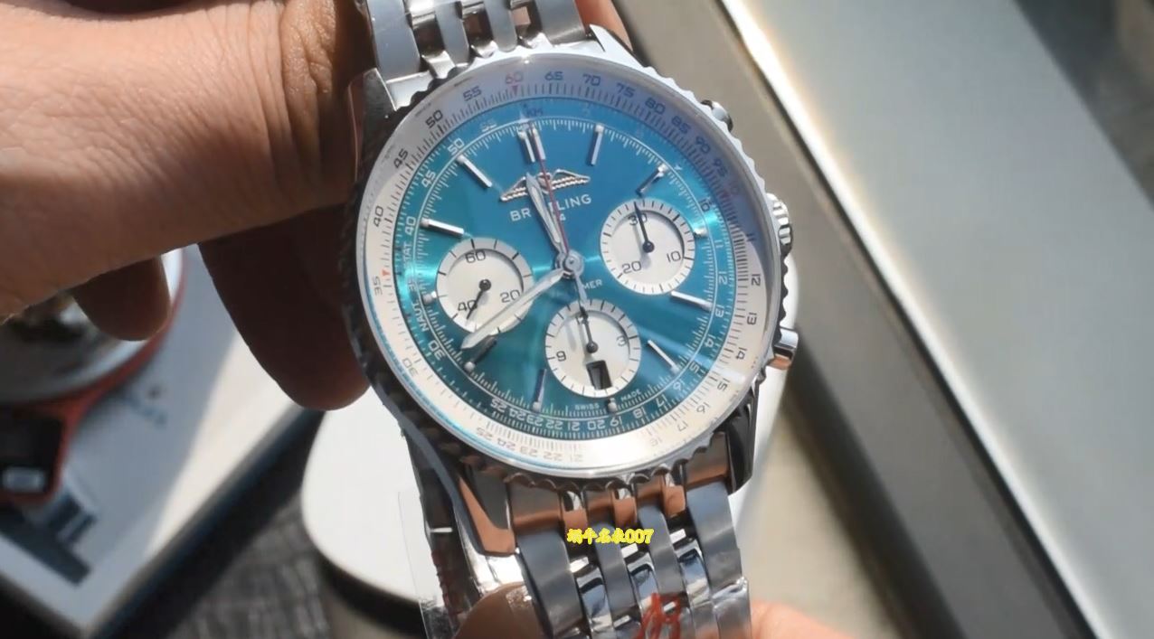 视频 BLS 百年靈航空计时香港特别版復刻手錶Breitling replica watch 表