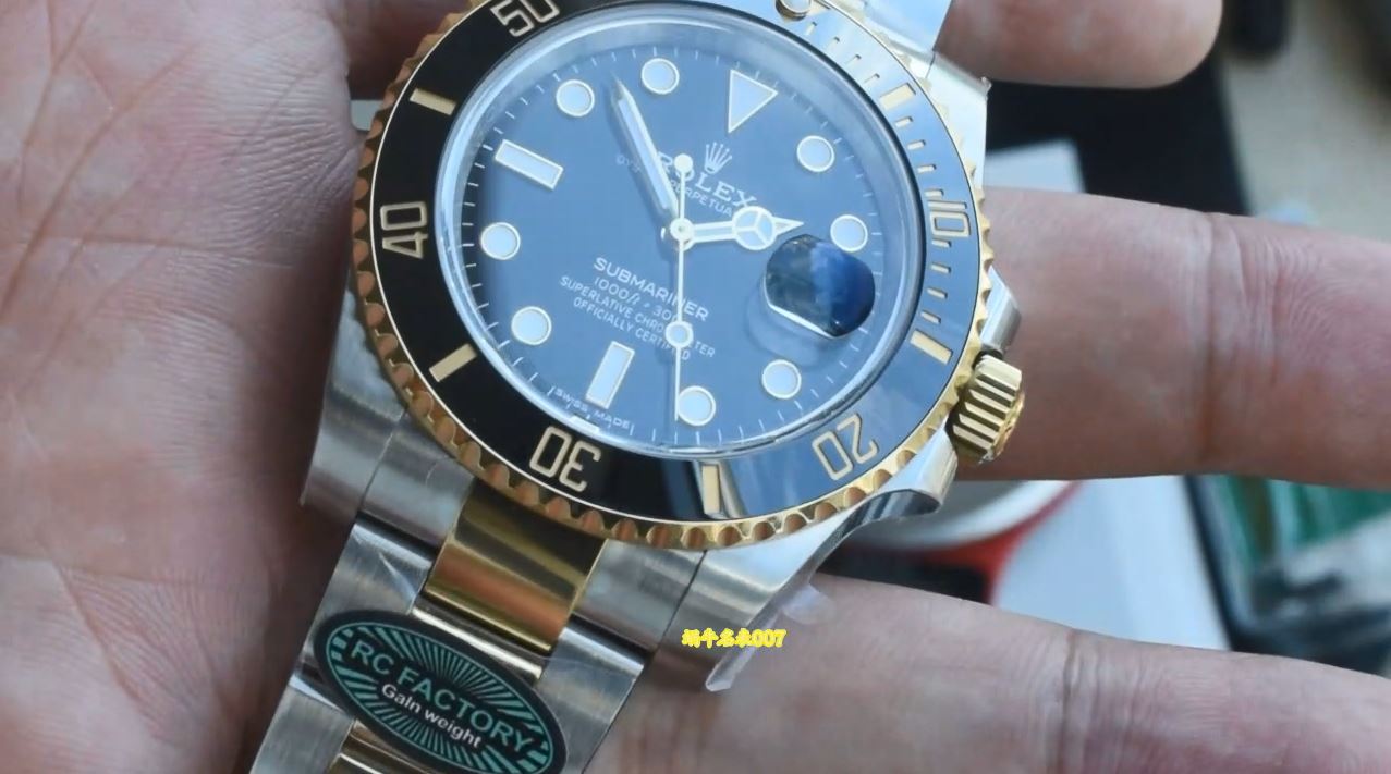 视频 RC劳力士潜航者型Rolex Submariner replica watch 勞力士復刻手錶 m126613ln-0002腕表 / DSC_0351