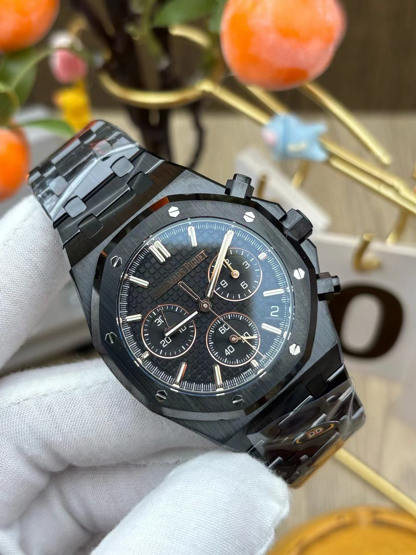 DDF 爱彼皇家橡树Audemars Piguet Replica watch 26240CE.OO.1225CE.98 26240CE.OO.1225CE.02腕表 / 31289426689