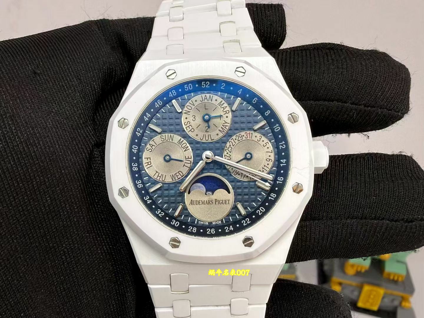 高端定制 爱彼復刻手錶Audemars Piguet replica watches 26579CB.OO.1225CB.01腕表 /  