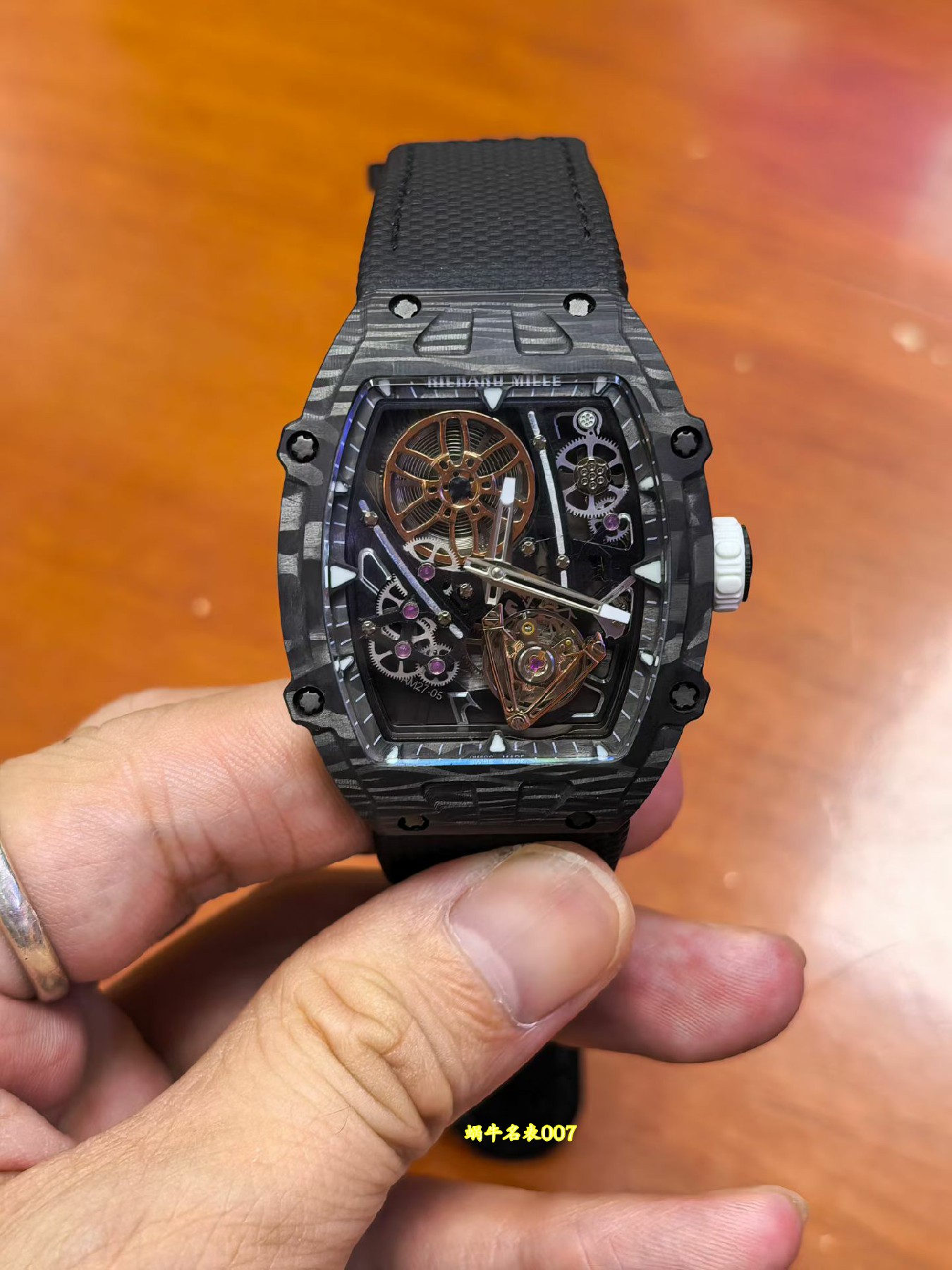 高端定制理查米尔高仿手錶  RM27-05 replica watch Richard Mille RM 27-05腕表 /  