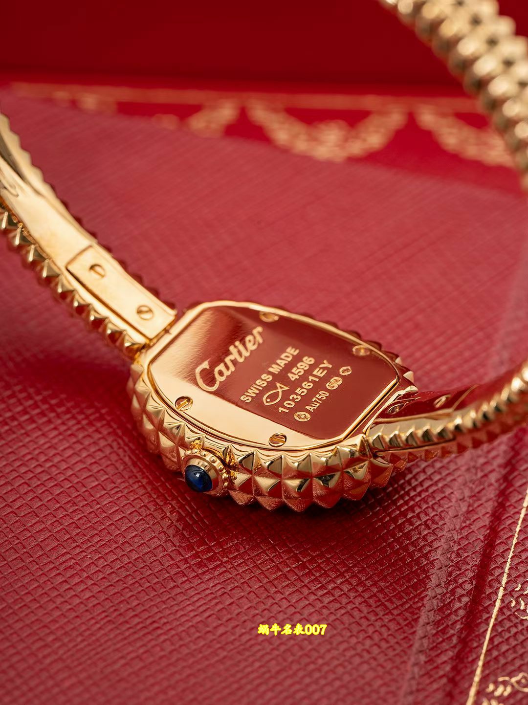 卡地亚浴缸 Cartier replica ladies' watch 卡地亞高仿手錶 WGBA0070腕表 /  