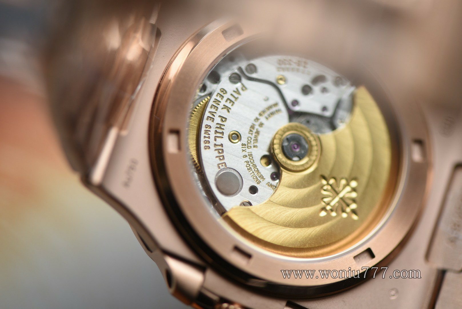 DDF 百达翡丽鹦鹉螺5711/1R-001 高仿手錶 Patek Philippe Nautilus replica watch /  