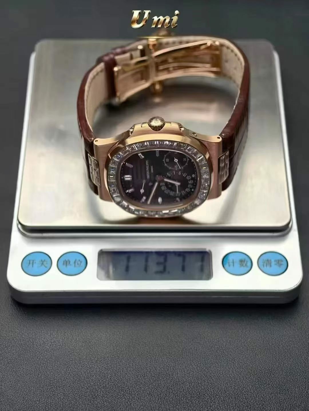 UMI百达翡丽运replica Patek Philippe watches 5724R-001腕表 百達翡麗5724R-001 高仿手錶 (鹦鹉螺) /  