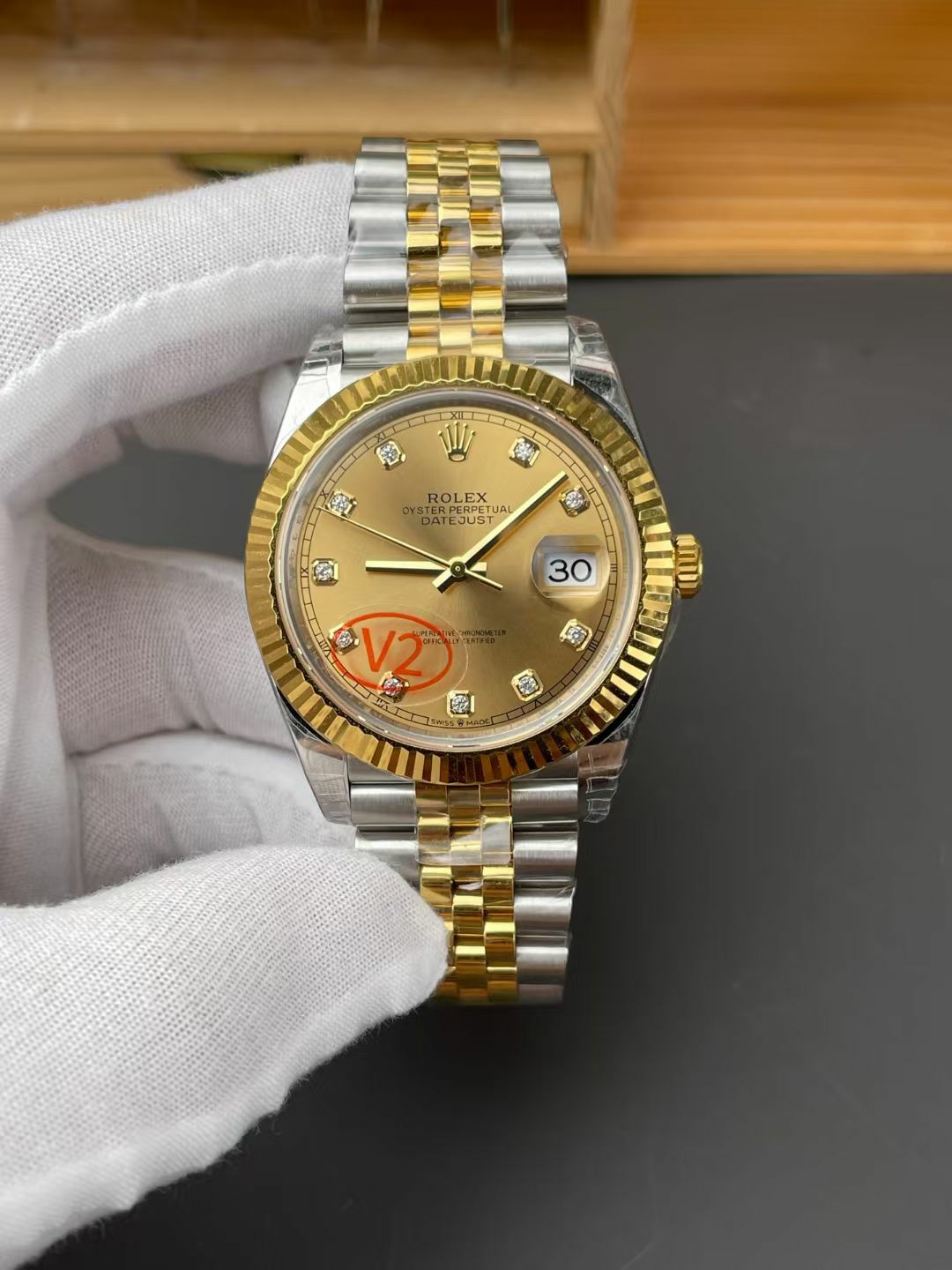 VS 劳力士日志型 Rolex replica watches m126333-0012勞力士 復刻 高仿手錶 腕表 /  