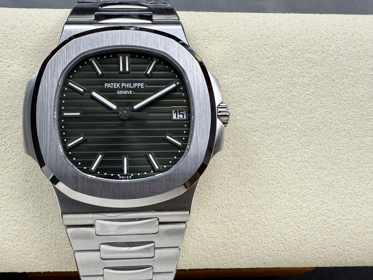 视频 DDF绿面百達翡麗高仿手錶鹦鹉螺 5711/1A-014 Patek Philippe customized replica watches 腕表 / DSC_0041(1)