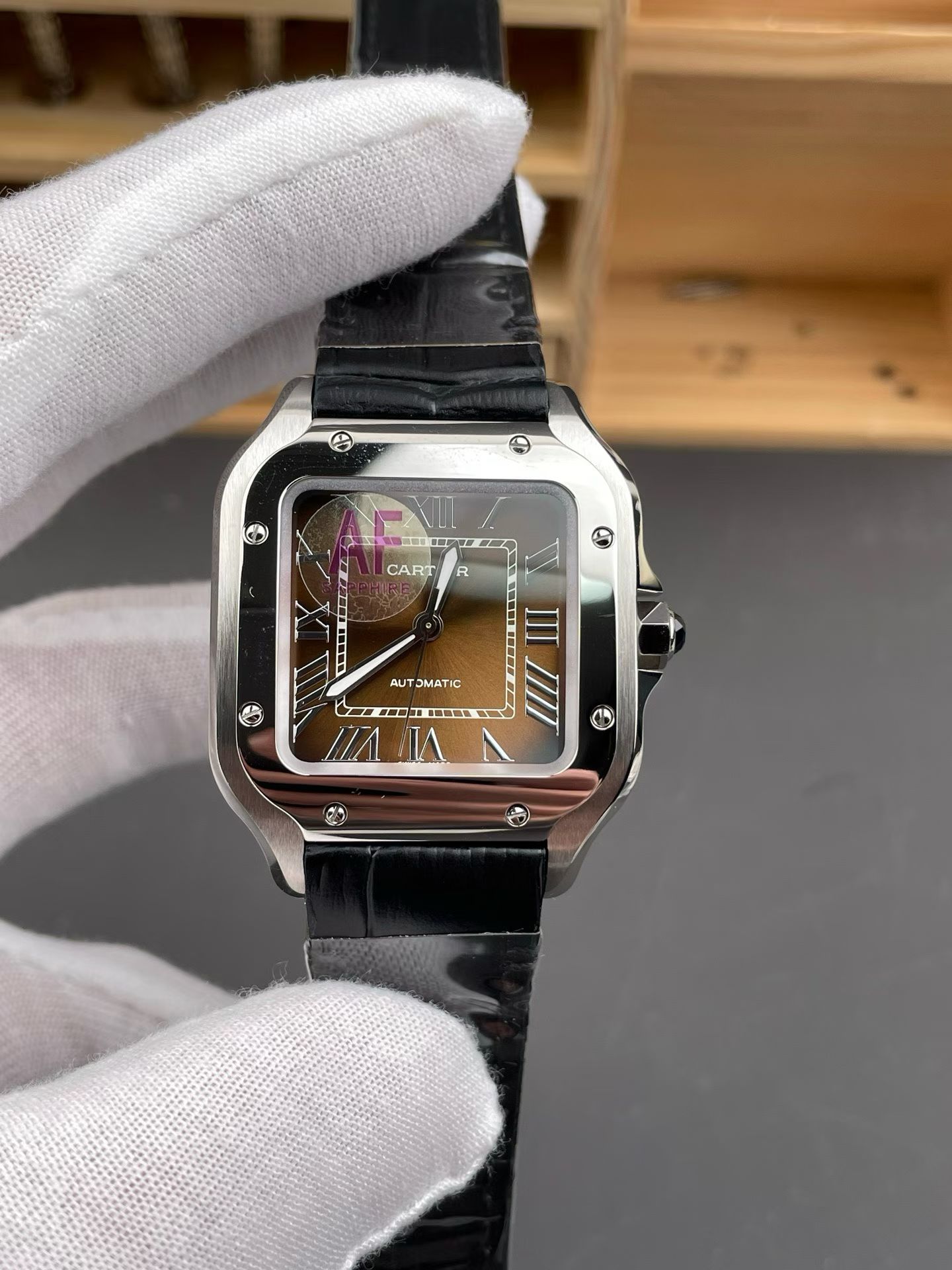 卡地亞山度士復刻手錶 WSSA0065 Cartier Santos replica watch imitation watch女腕表 /  