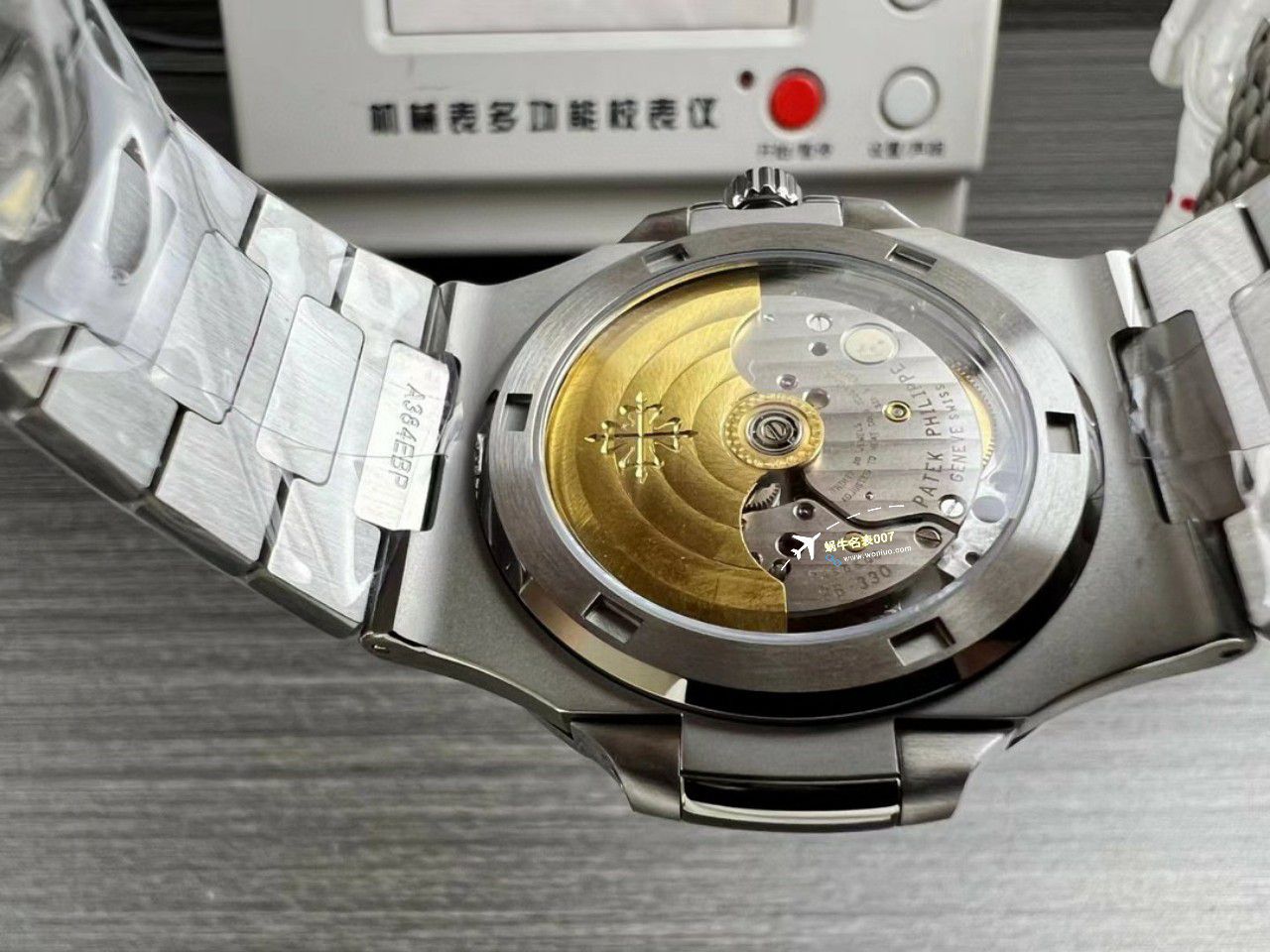 【 Video review 】3K Customized movement Patek Philippe Green  Nautilus 100% clone 5711/1A-014 watch / BD386