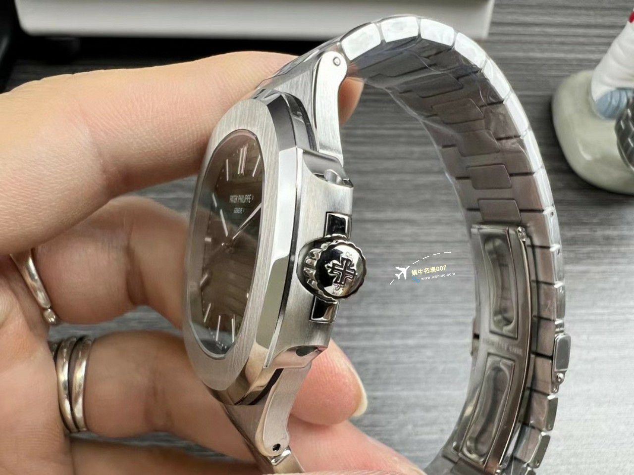 【 Video review 】3K Customized movement Patek Philippe Green  Nautilus 100% clone 5711/1A-014 watch / BD386