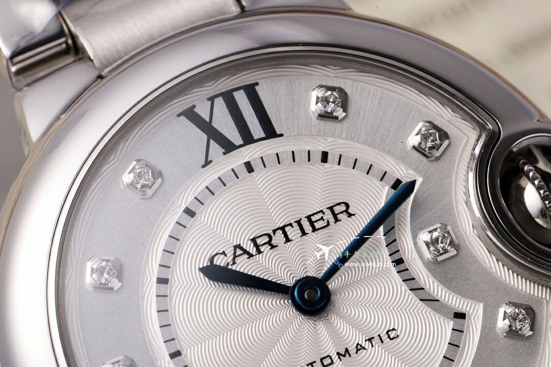 AF Cartier blue balloons 33  mm TOP clone   Women  watch WSBB0062 watches  / K350