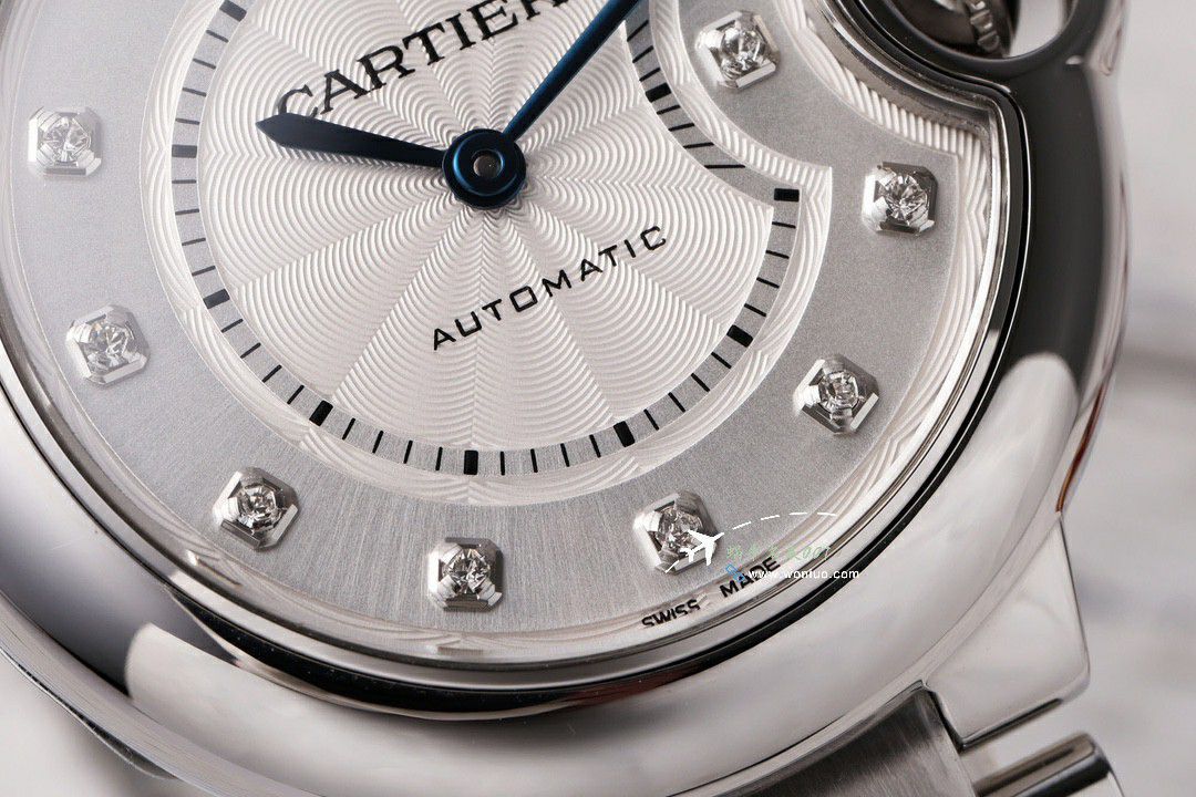 AF Cartier blue balloons 33  mm TOP clone   Women  watch WSBB0062 watches  / K350