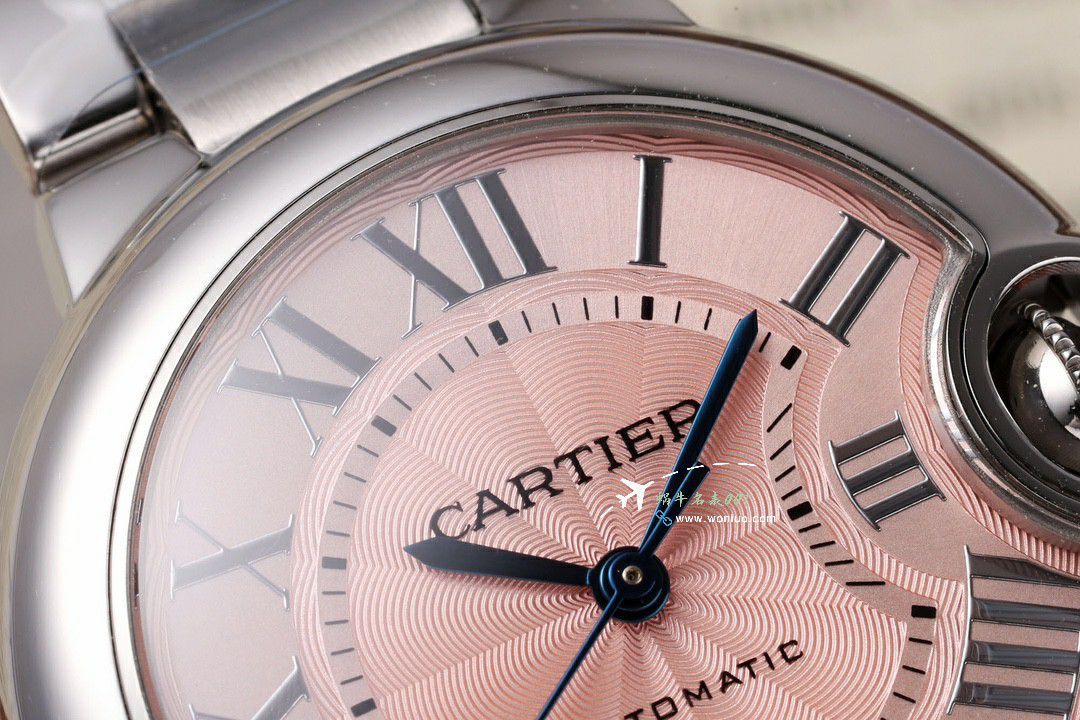 AF Cartier blue balloons 33  mm TOP clone   Women  watch WSBB0062 watches  / K350