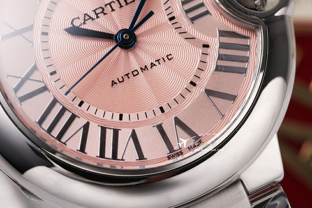 AF Cartier blue balloons 33  mm TOP clone   Women  watch WSBB0062 watches  / K350