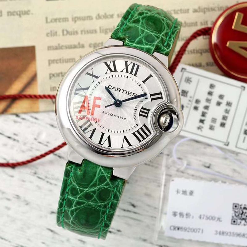 AF蜕变归来Cartier33mm blue balloons series  watches 