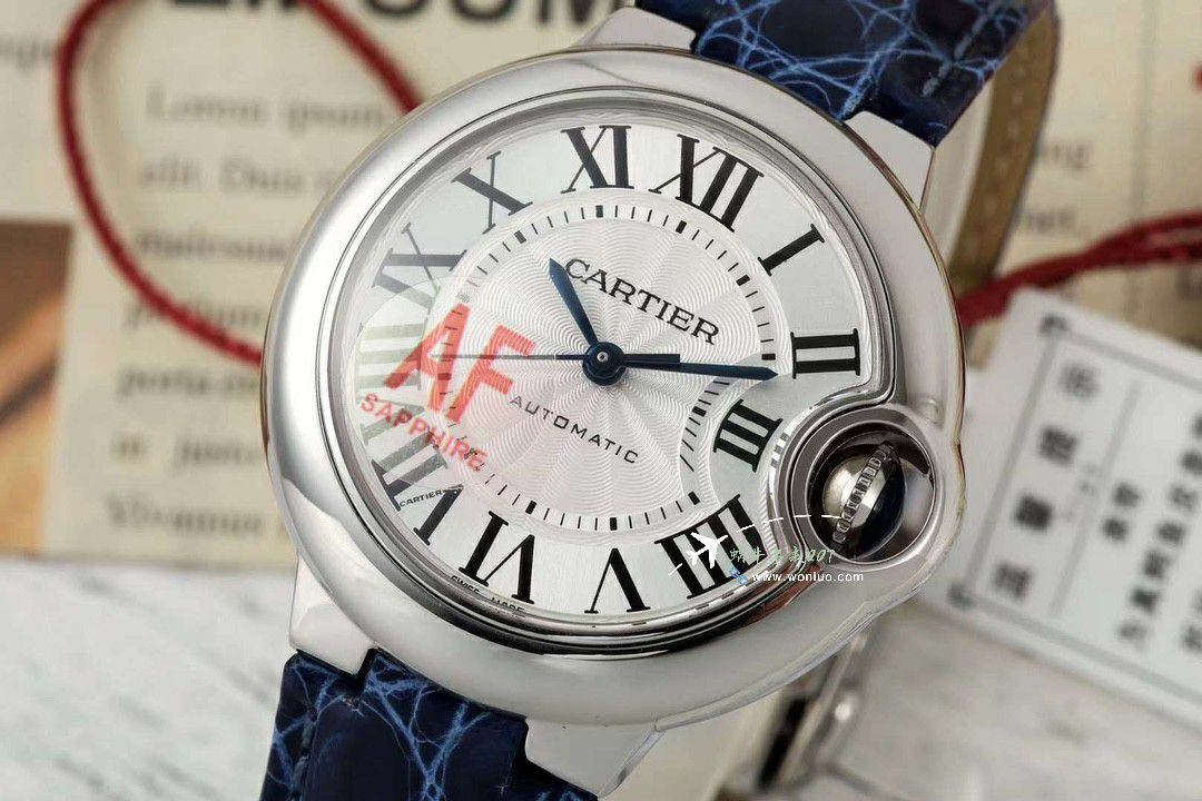 AF蜕变归来Cartier33mm blue balloons series  watches  / K351