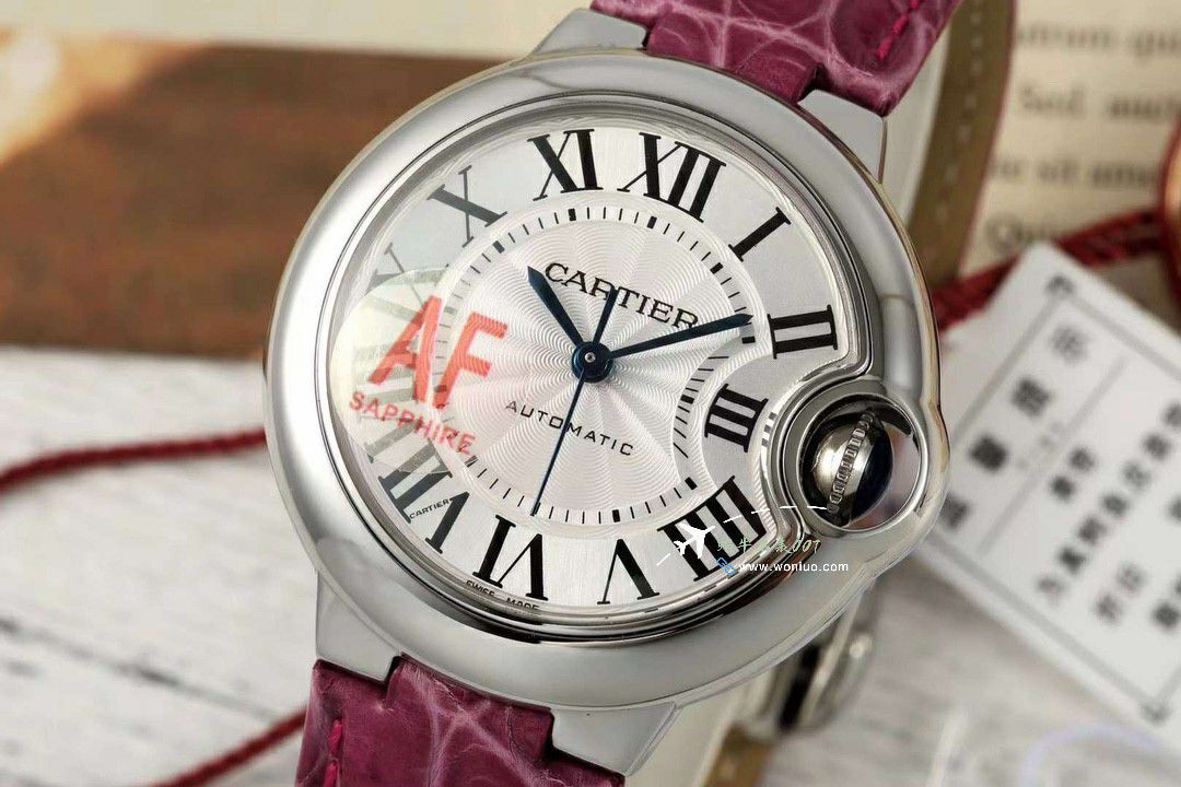 AF蜕变归来Cartier33mm blue balloons series  watches  / K351