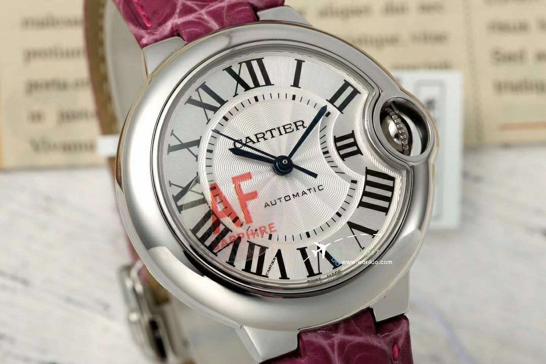AF蜕变归来Cartier33mm blue balloons series  watches  / K351