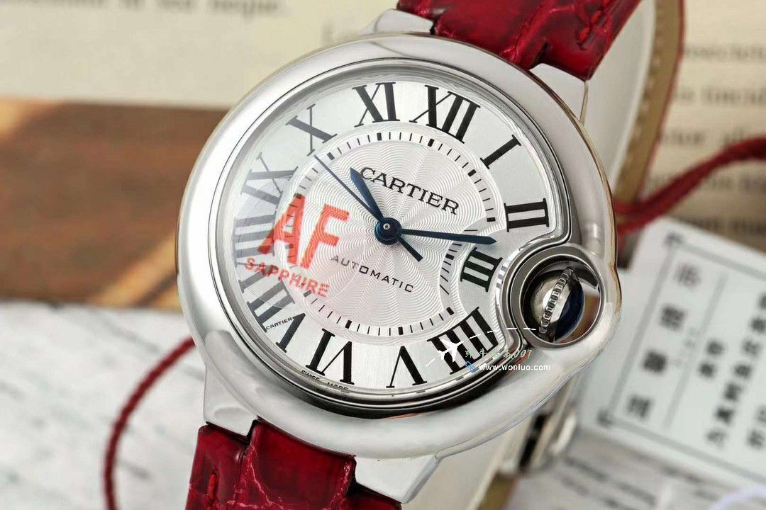 AF蜕变归来Cartier33mm blue balloons series  watches  / K351