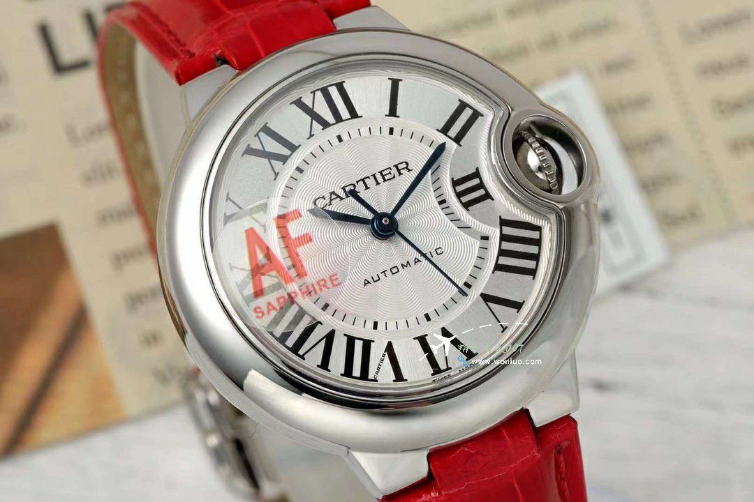 AF蜕变归来Cartier33mm blue balloons series  watches  / K351