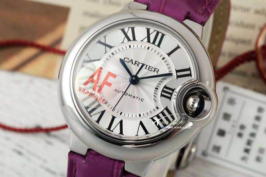 AF蜕变归来Cartier33mm blue balloons series  watches  / K351