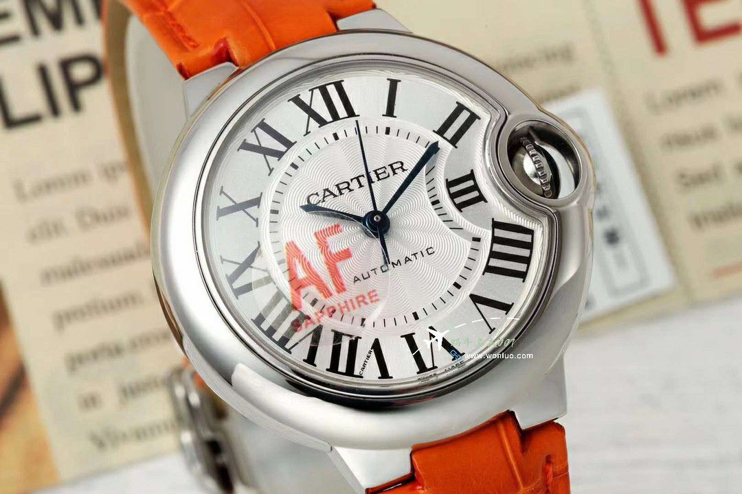 AF蜕变归来Cartier33mm blue balloons series  watches  / K351