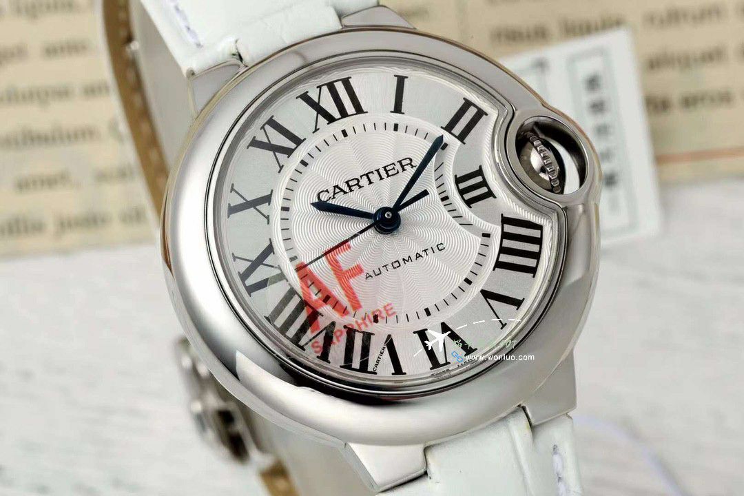 AF蜕变归来Cartier33mm blue balloons series  watches  / K351