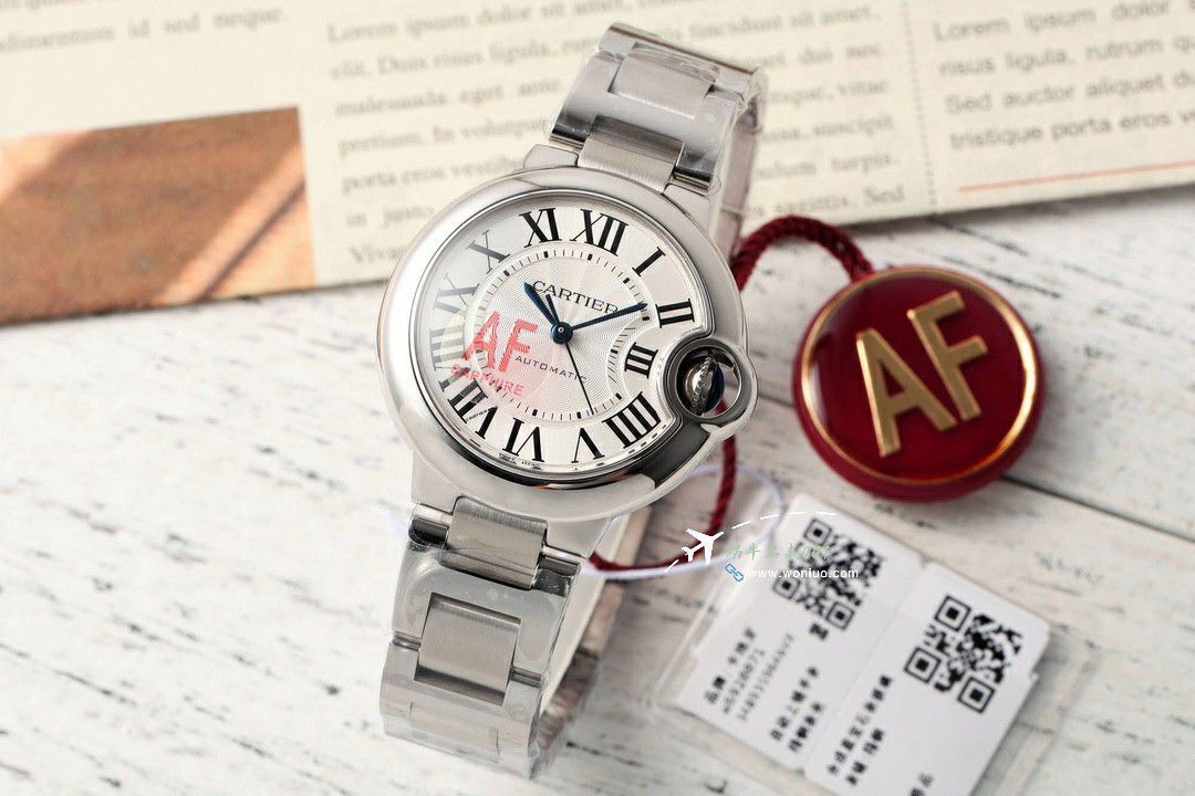 AF Cartier blue balloons 33  mm 性价比NH05 movement  / K352