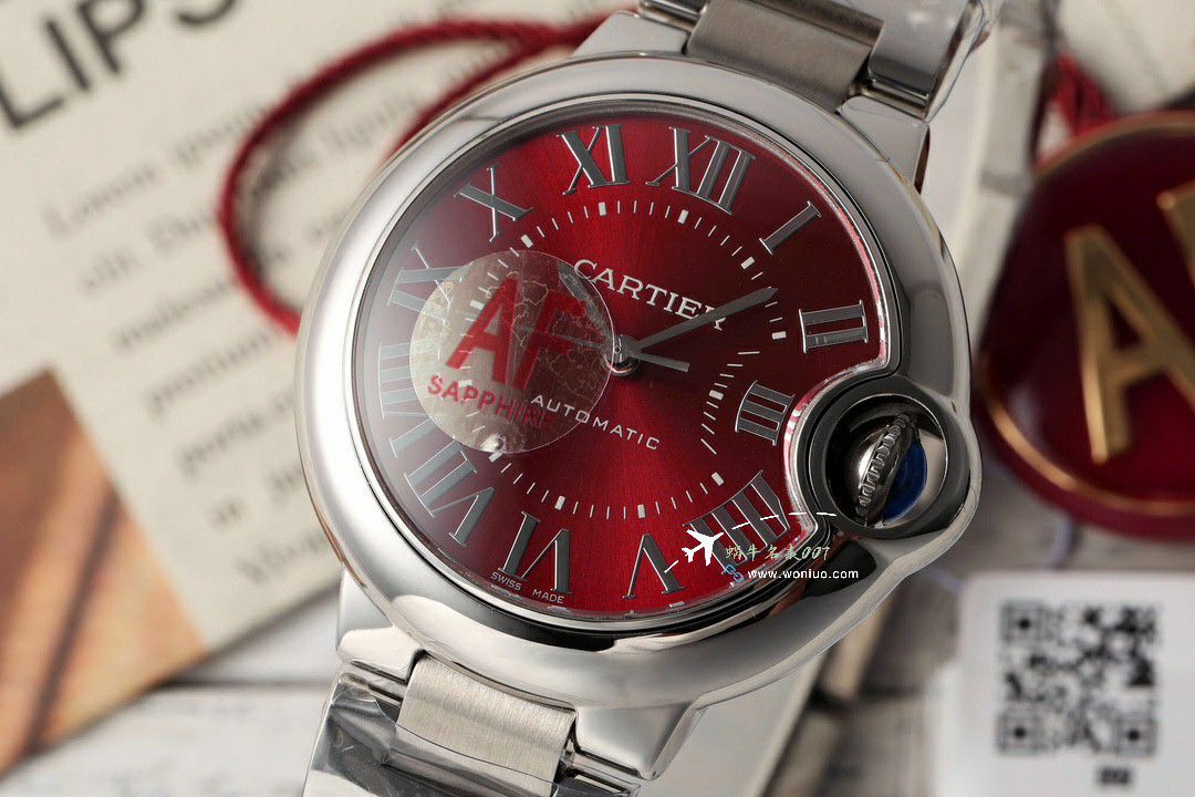 AF Cartier blue balloons 33  mm 性价比NH05 movement  / K352