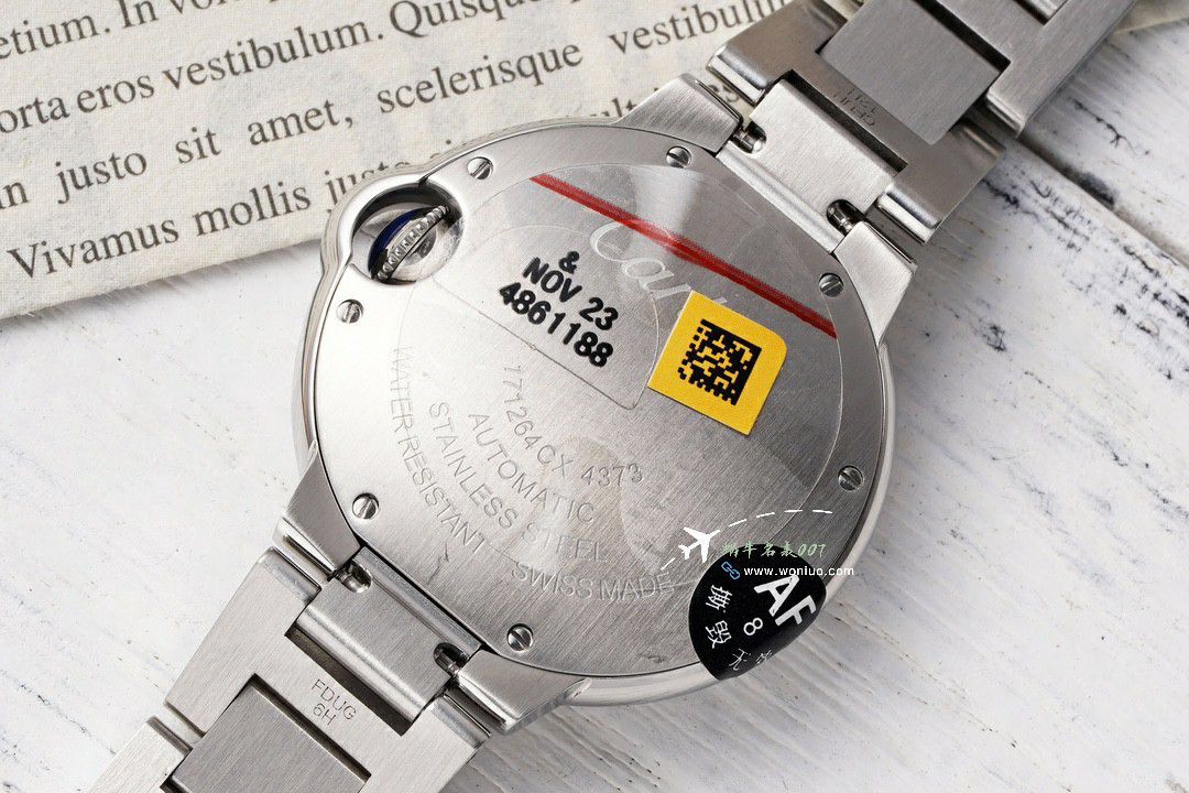 AF Cartier blue balloons 33  mm 性价比NH05 movement  / K352