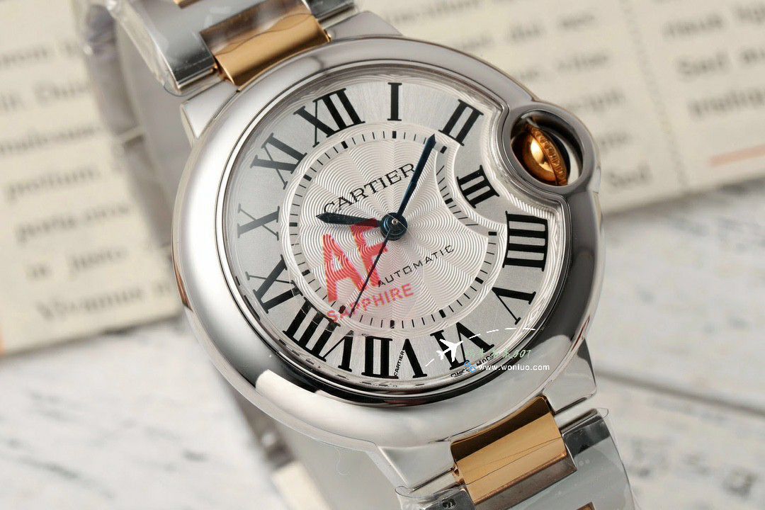 AF Cartier blue balloons 33  mm 性价比NH05 movement  / K352