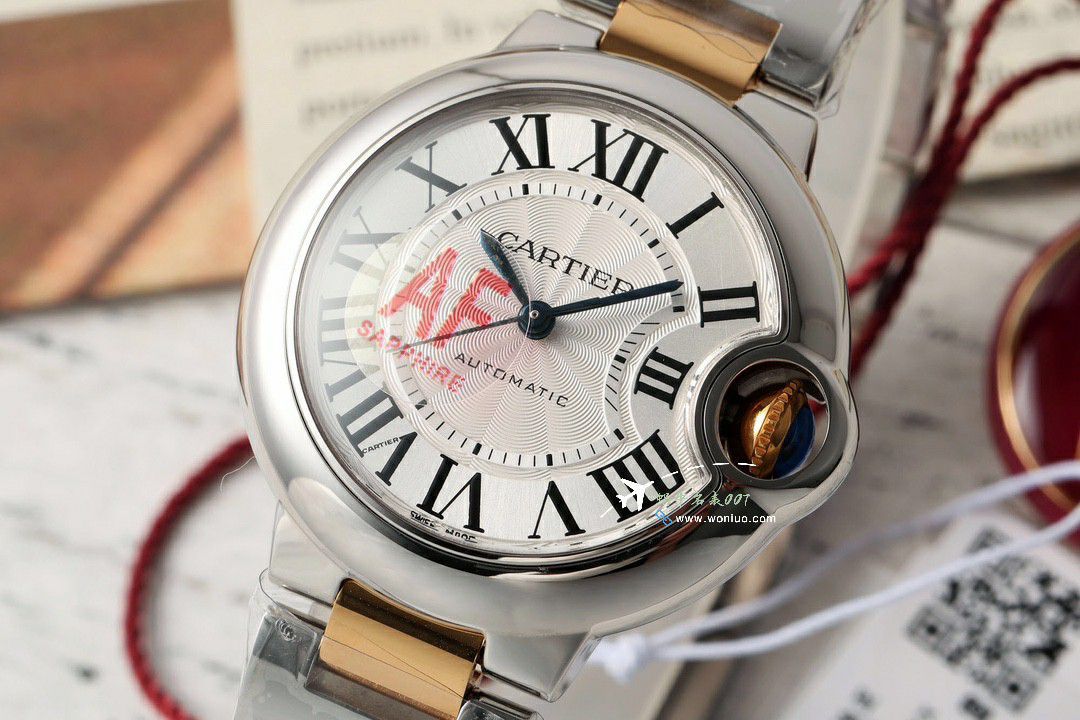 AF Cartier blue balloons 33  mm 性价比NH05 movement  / K352
