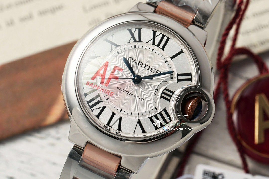 AF Cartier blue balloons 33  mm 性价比NH05 movement  / K352