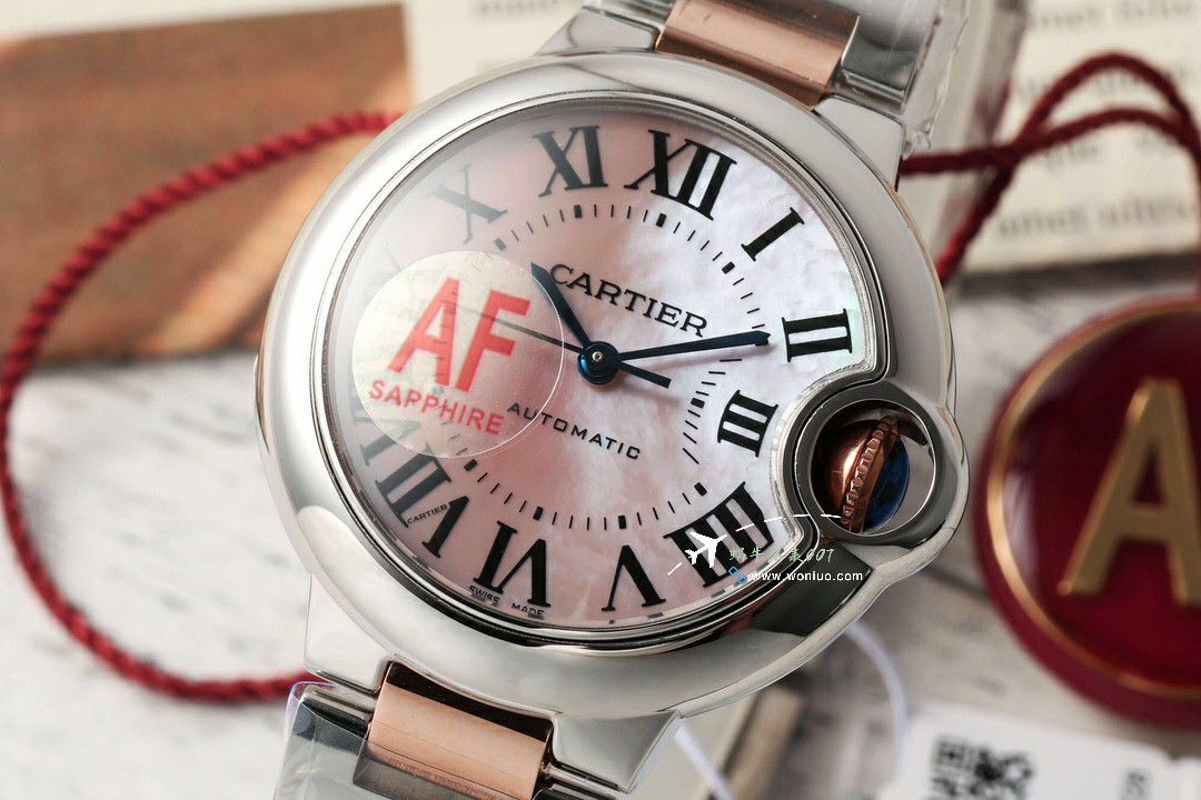 AF Cartier blue balloons 33  mm 性价比NH05 movement  / K352