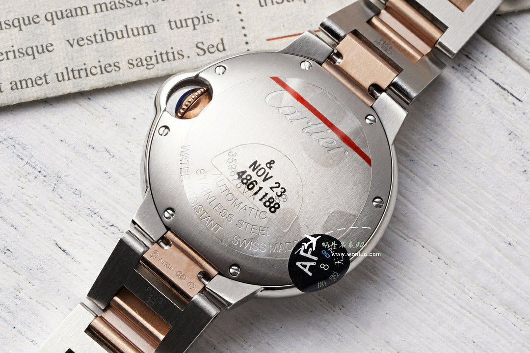 AF Cartier blue balloons 33  mm 性价比NH05 movement  / K352