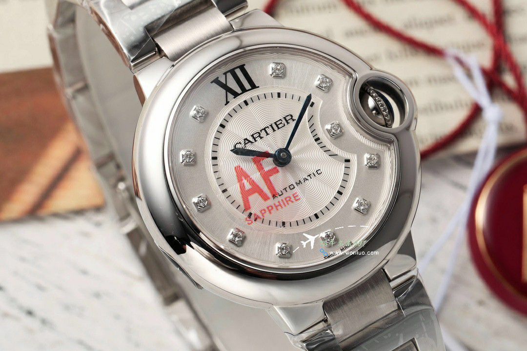 AF Cartier blue balloons 33  mm 性价比NH05 movement  / K352