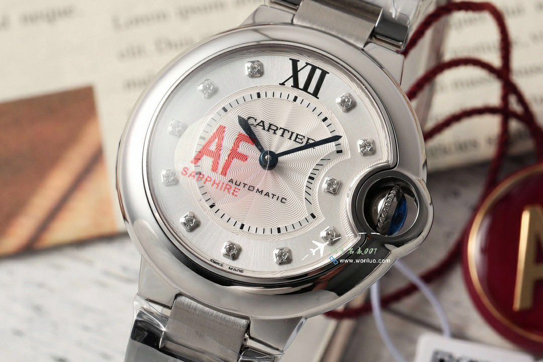 AF Cartier blue balloons 33  mm 性价比NH05 movement  / K352