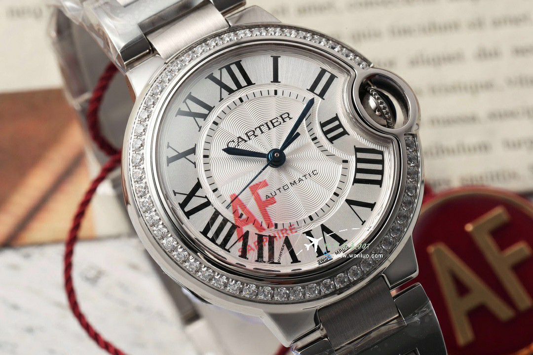 AF Cartier blue balloons 33  mm 性价比NH05 movement  / K352