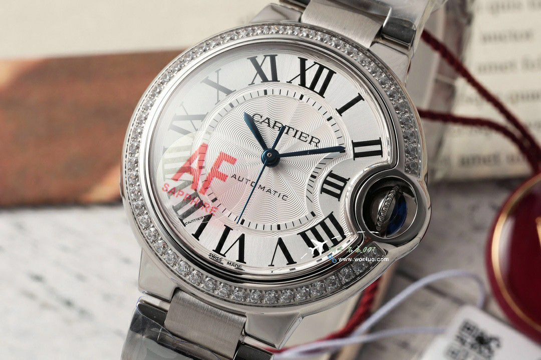 AF Cartier blue balloons 33  mm 性价比NH05 movement  / K352