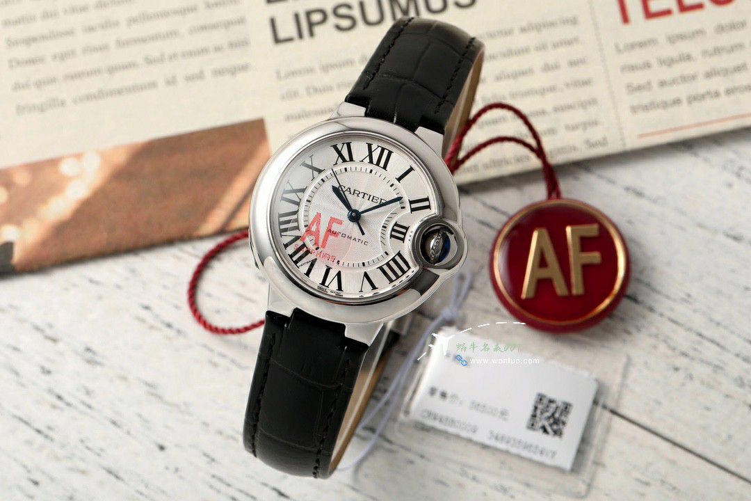 AF Cartier blue balloons 33  mm 性价比NH05 movement  / K352