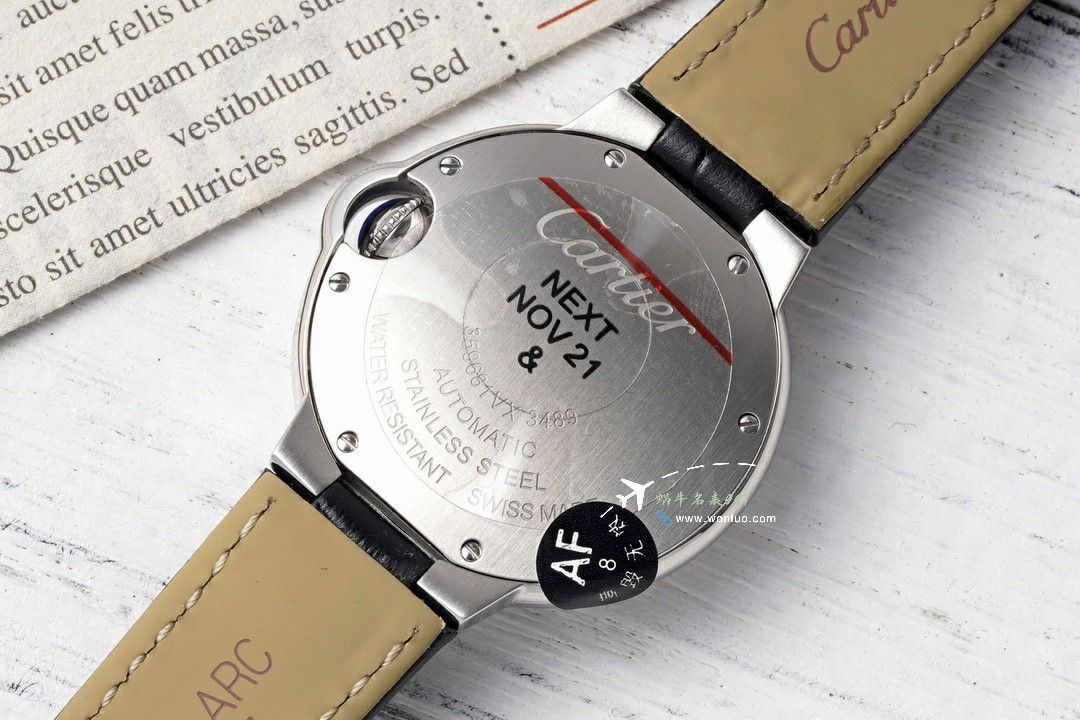 AF Cartier blue balloons 33  mm 性价比NH05 movement  / K352