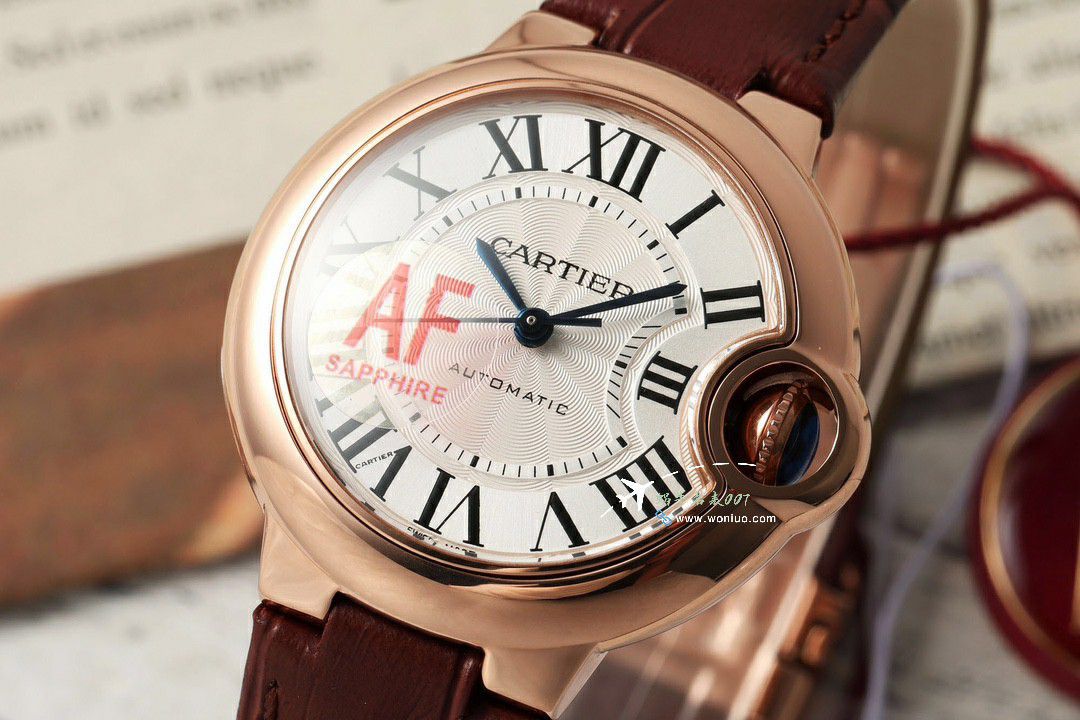 AF Cartier blue balloons 33  mm 性价比NH05 movement  / K352