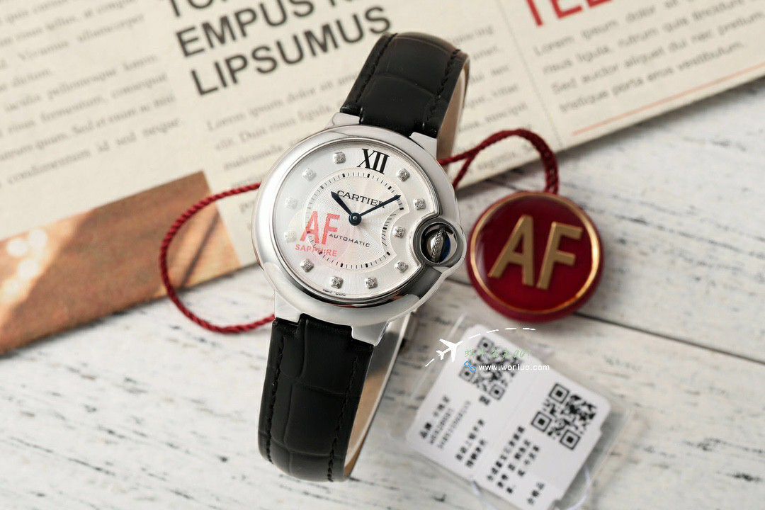 AF Cartier blue balloons 33  mm 性价比NH05 movement  / K352