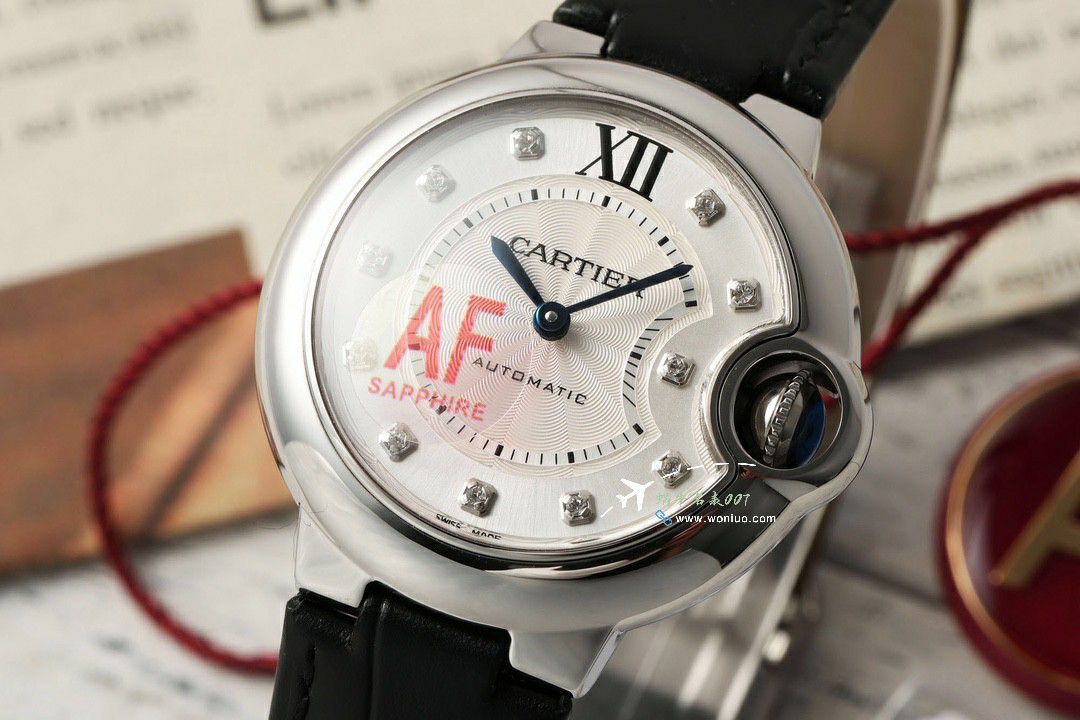 AF Cartier blue balloons 33  mm 性价比NH05 movement  / K352