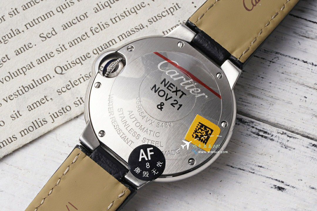 AF Cartier blue balloons 33  mm 性价比NH05 movement  / K352