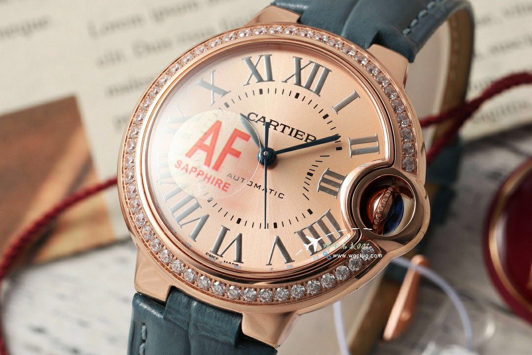 AF Cartier blue balloons 33  mm 性价比NH05 movement  / K352