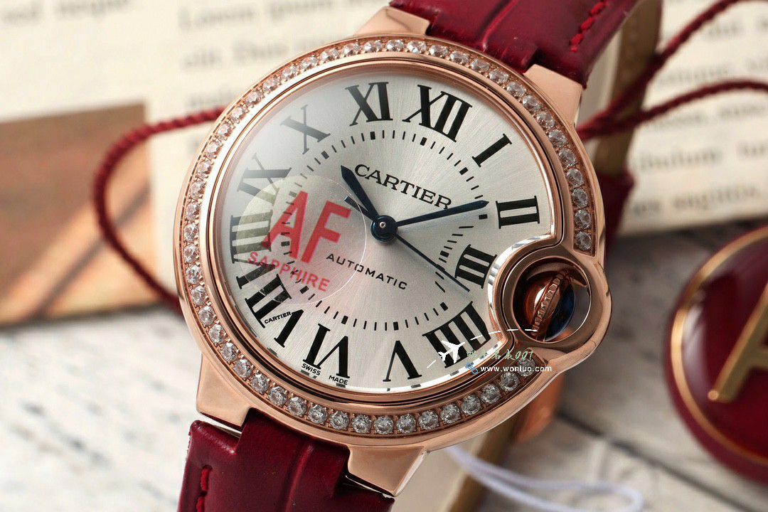 AF Cartier blue balloons 33  mm 性价比NH05 movement  / K352