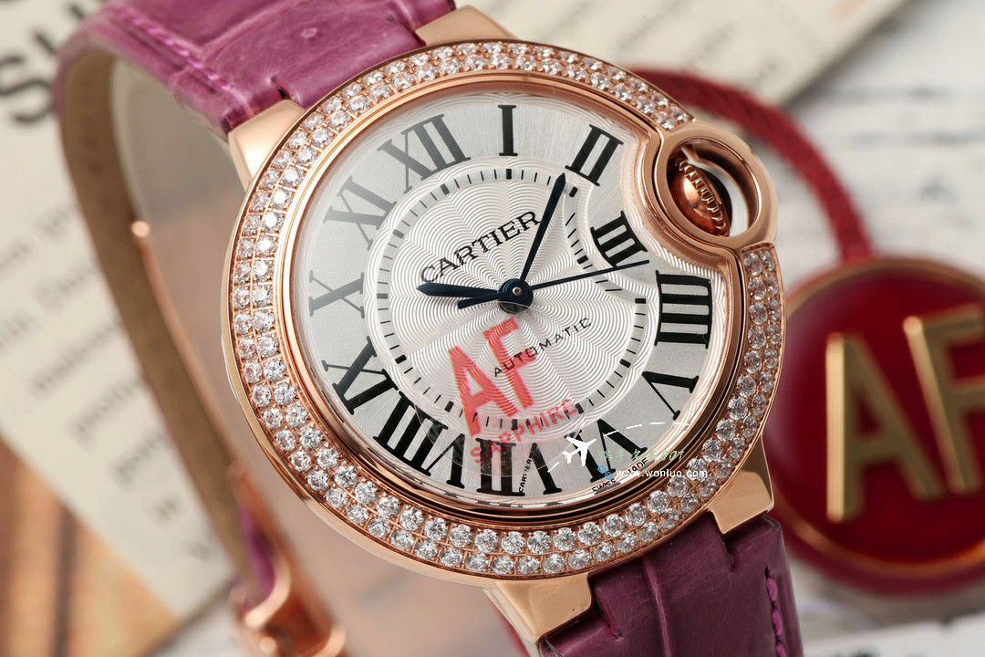 AF Cartier blue balloons 33  mm 性价比NH05 movement  / K352